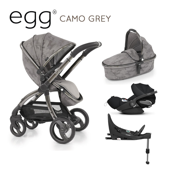 camo egg pram