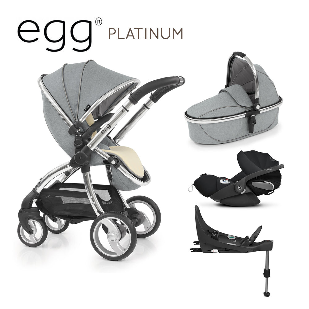 egg stroller platinum