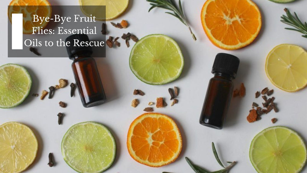 Bye-Bye Fruit Flies: Essential Oils to the Rescue