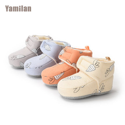 Importe Chaussons Bebe Enfants En Tissu Antiderapant Oplayce Ci