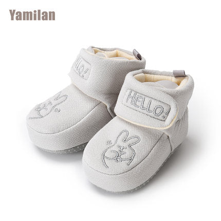 Importe Chaussons Bebe Enfants Antiderapant 100 Coton 0 12 Mois Oplayce Ci