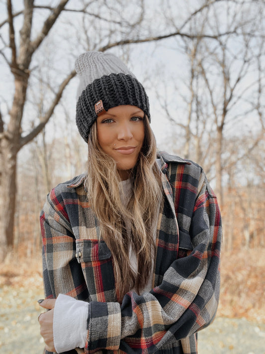 Made in Minny | Handmade in Minnesota | Daily Ribbed Beanie | Bright Red