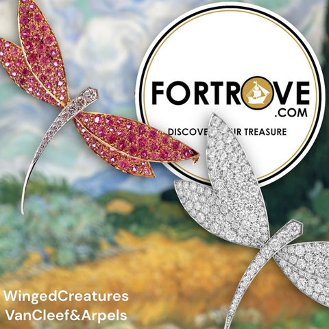 Van Cleef & Arpels Brooch Collection At Fortrove