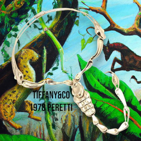 Tiffany Peretti 1978 Scorpion Necklace at Fortrove