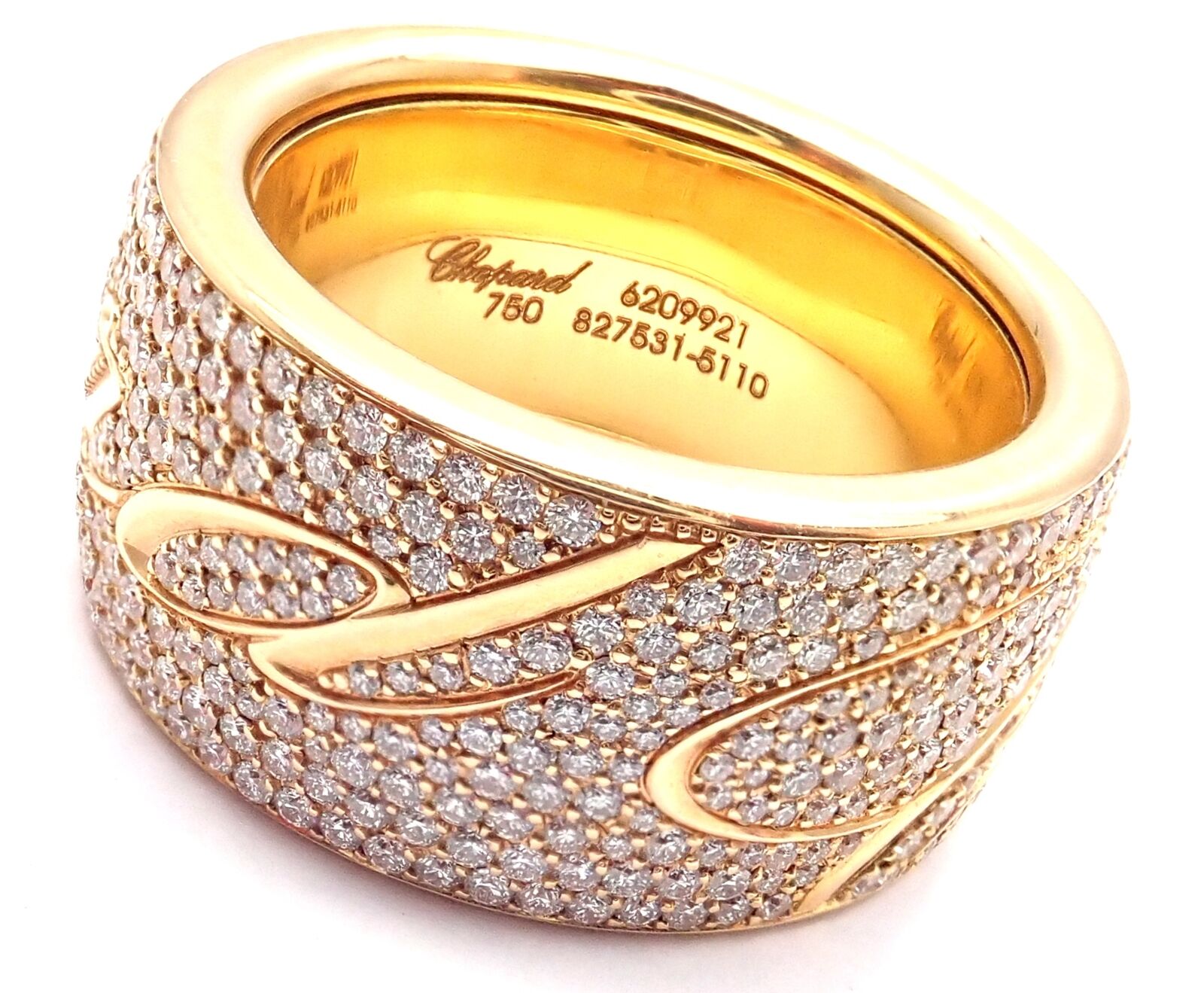 Authentic Louis Vuitton Lv 18k Yellow Gold Diamond Malachite Blossom - Ruby  Lane
