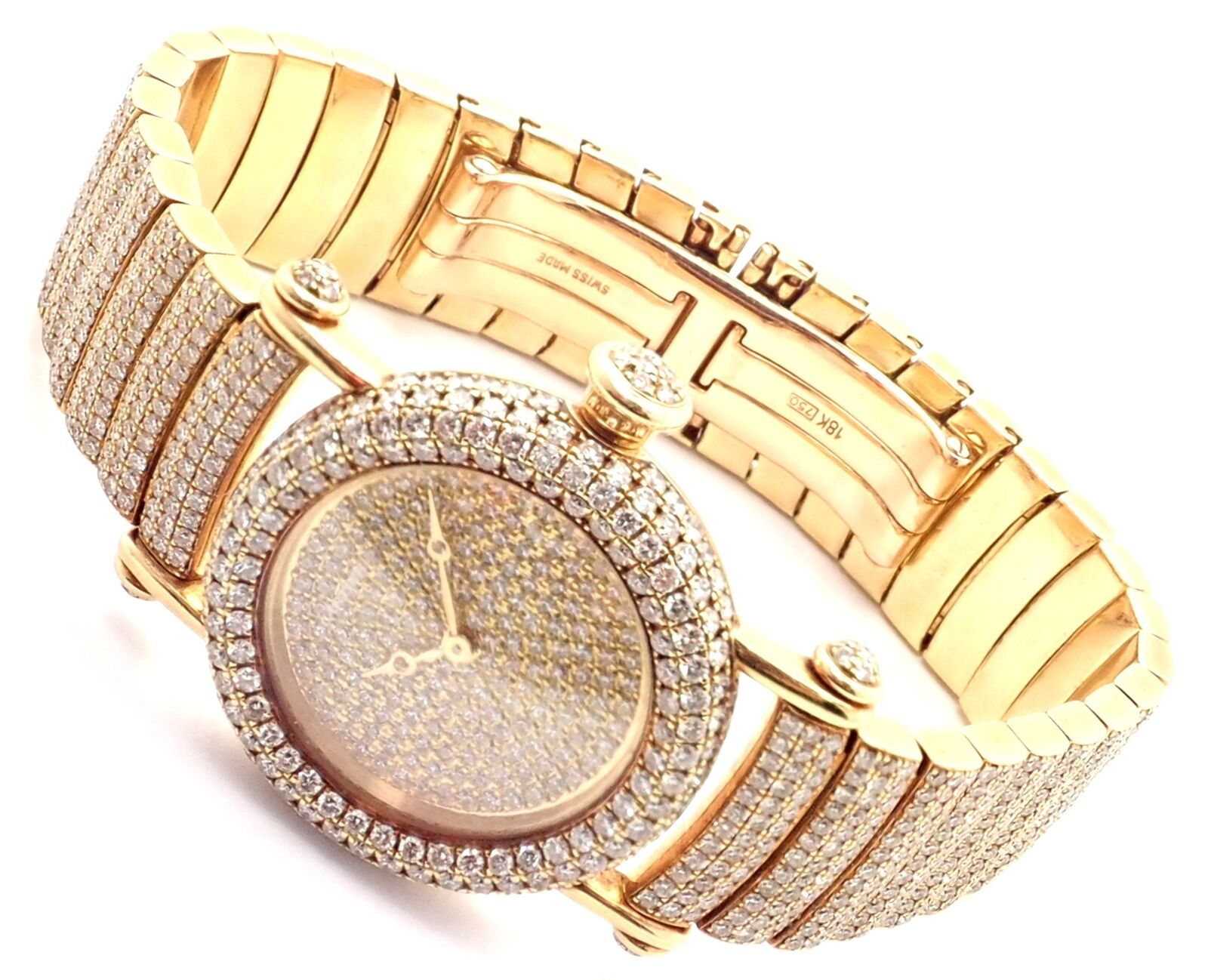 Louis Vuitton Secret White Gold Diamond Womens Watch – Opulent Jewelers