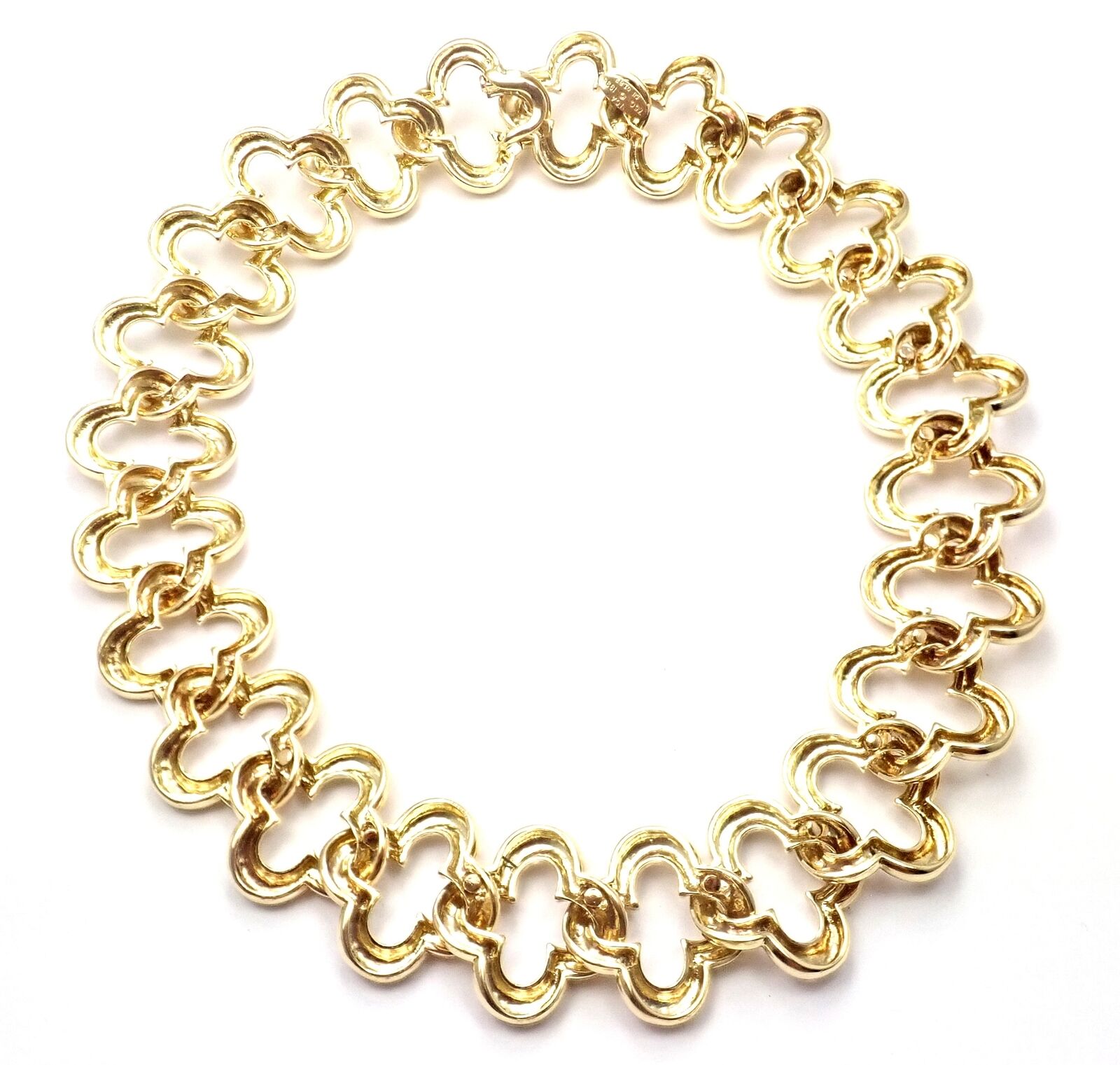 Perlée pearls of gold bracelet, medium model 18K yellow gold - Van Cleef &  Arpels