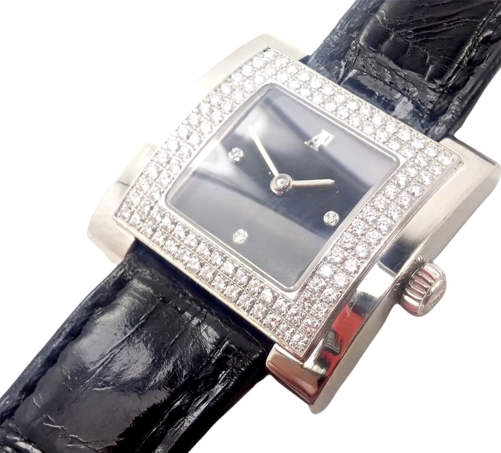 Louis Vuitton Secret White Gold Diamond Womens Watch – Opulent Jewelers