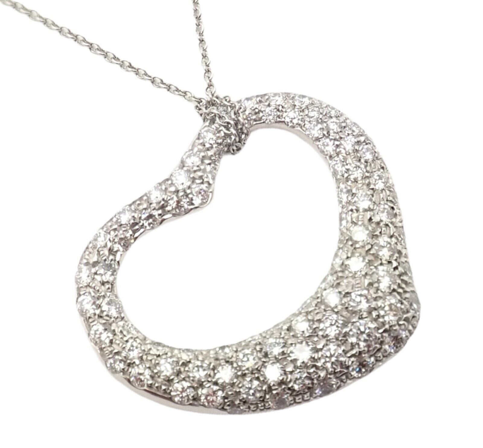 Tiffany Metro Heart Diamond Necklace – Bendannie