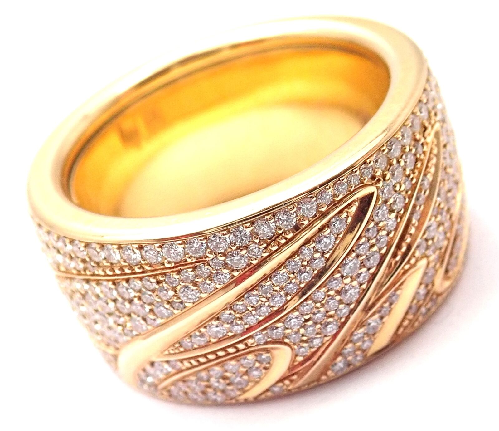 Color Blossom Signet Ring, Yellow Gold, White Gold And Diamonds -  Categories Q9M82I