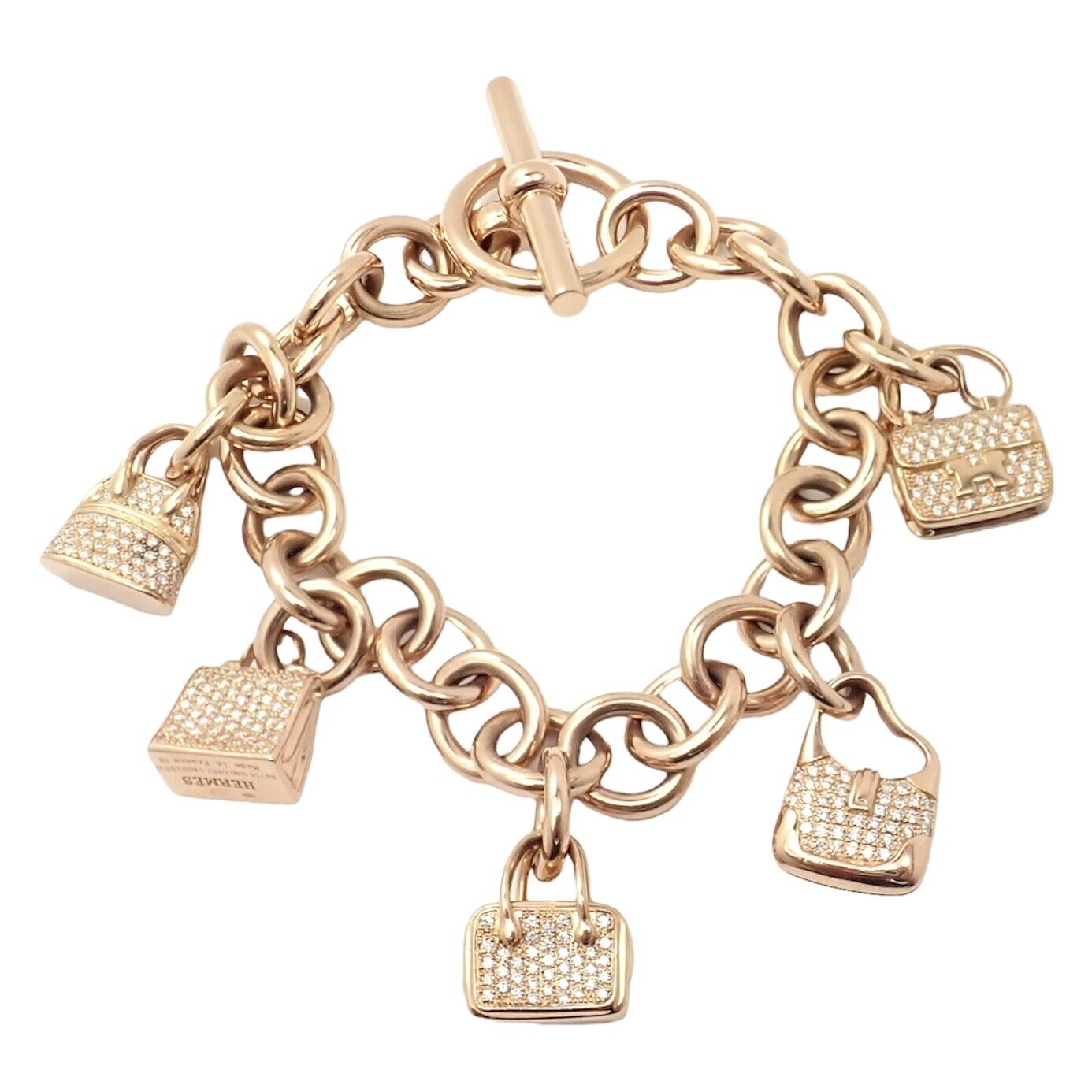 Hermès Authenticated Filet D'or Bracelet
