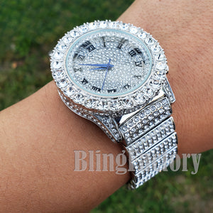 fake diamond watches mens