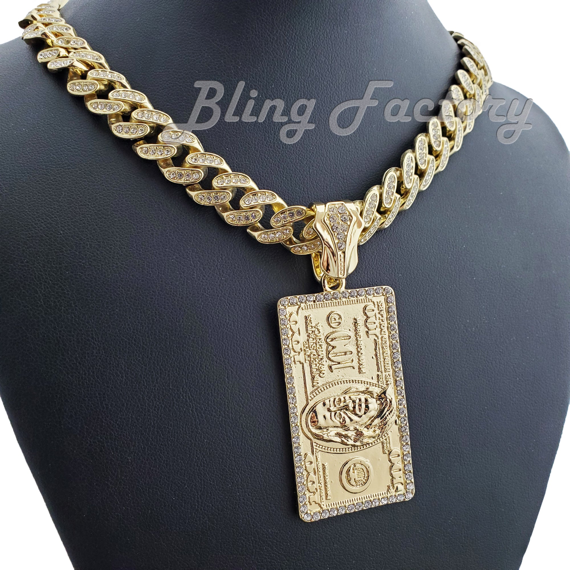 100 dollar bill chain