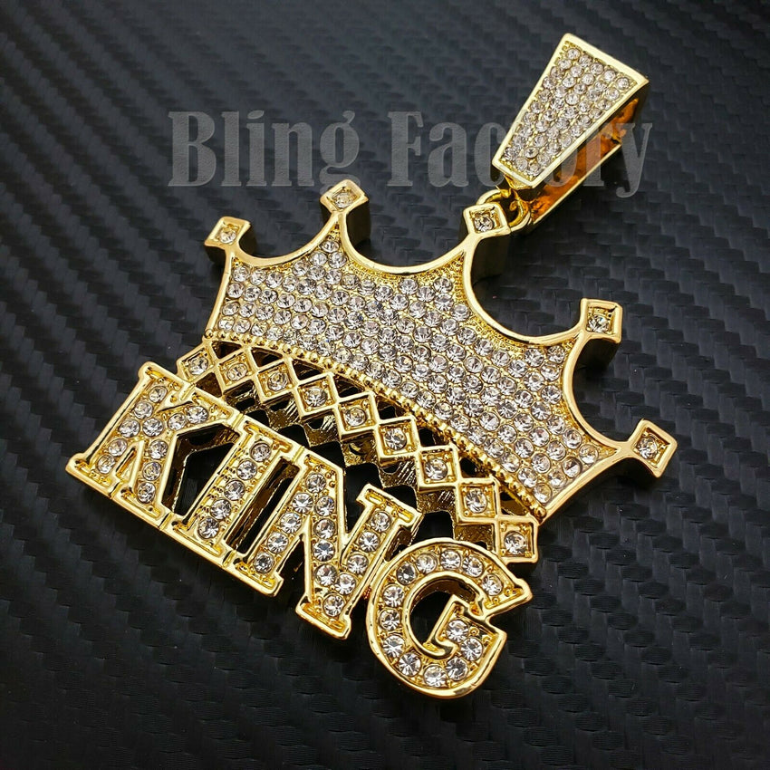 Pendant Hip Hop Rapper S Iced Out Lab Diamond White Gold Plated Large Trill Ent Tamielle Com