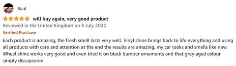 Customer review for King of Sheen