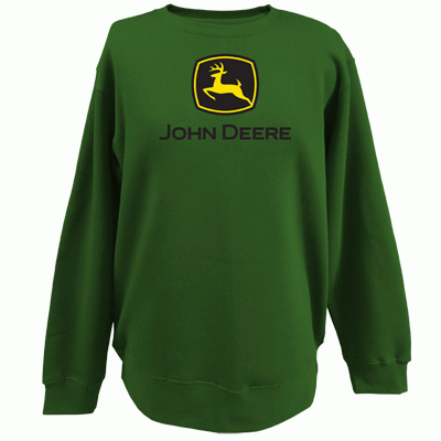 John Deere Green Crewneck Sweatshirt