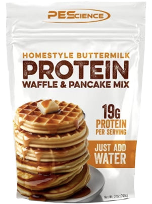 PEScience Homestyle Buttermilk Protein Waffle & Pancake Mix