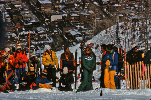 Downhill Race Spectators