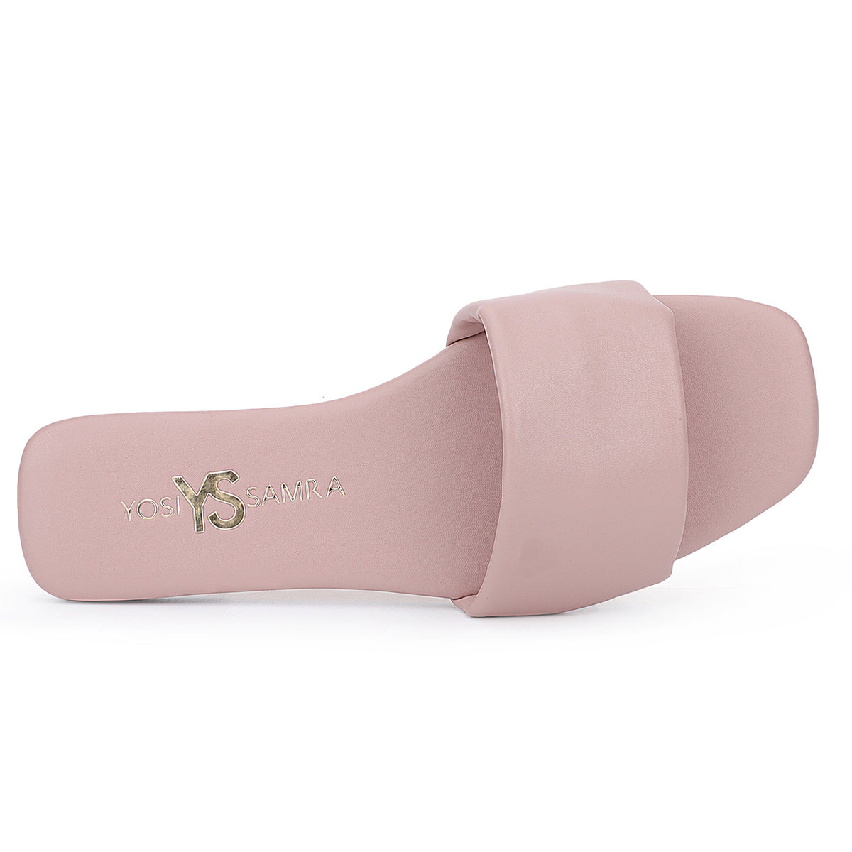 Miss Reese Slide in Pink Pom Raffia - Kids | Yosi Samra