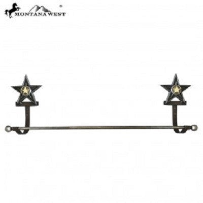 western bathroom towel racks