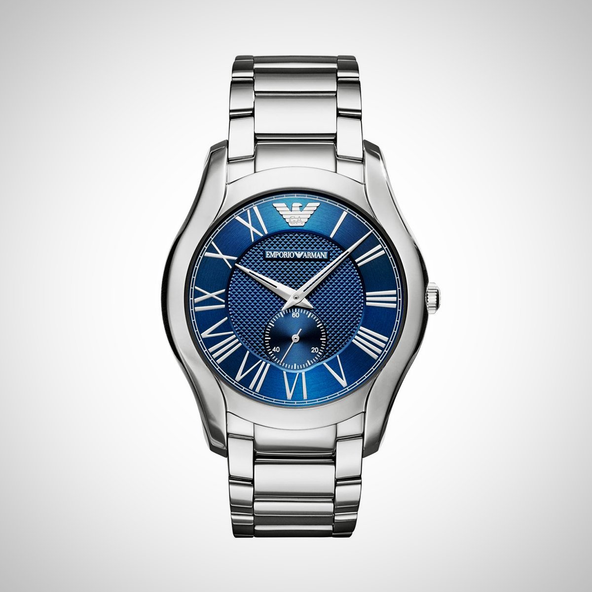 emporio armani blue dial