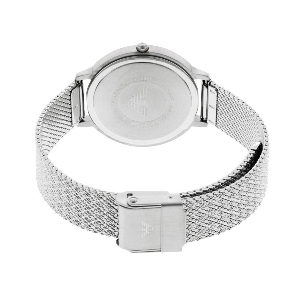 armani ladies mesh watch