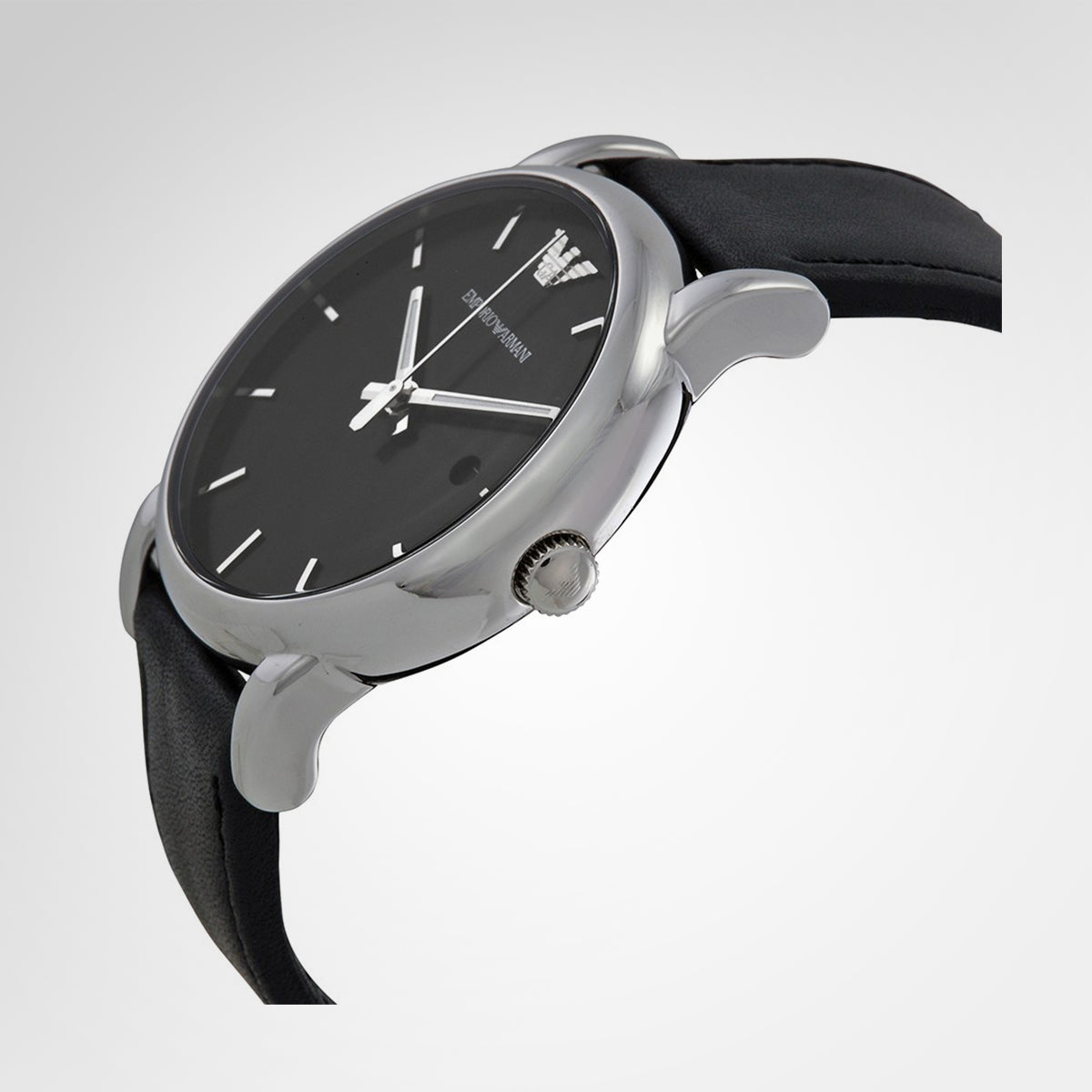 emporio armani ar1692 leather strap watch