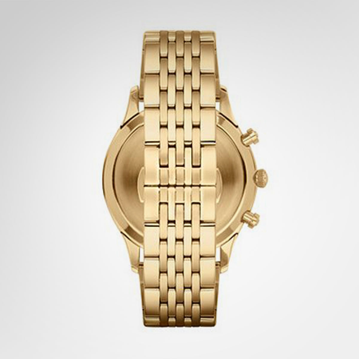 gold emporio armani watch mens