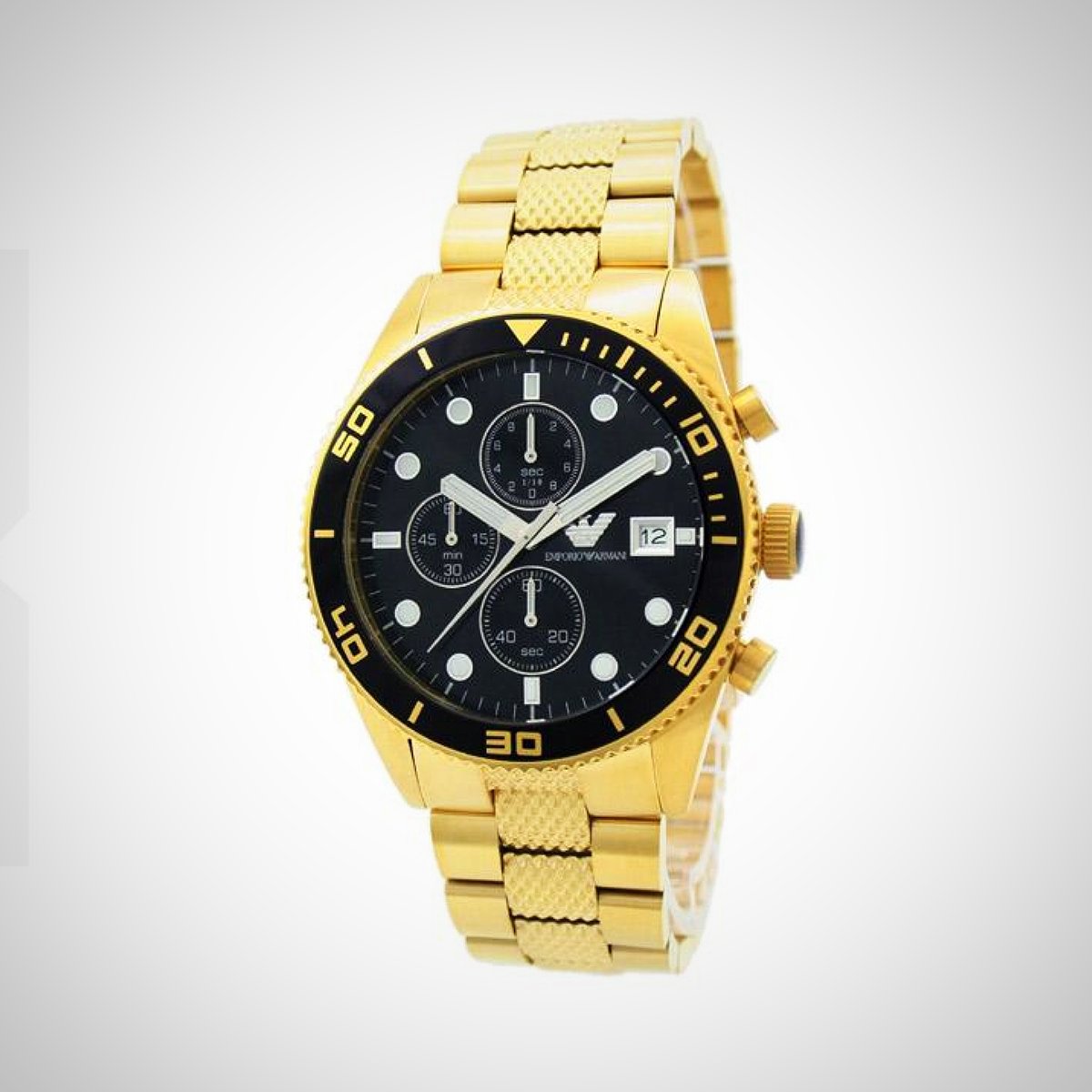 emporio armani ar5857 men's chronograph watch