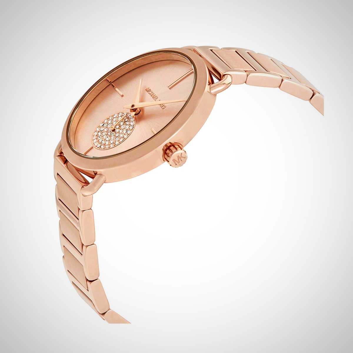 michael kors portia rose gold tone ladies watch