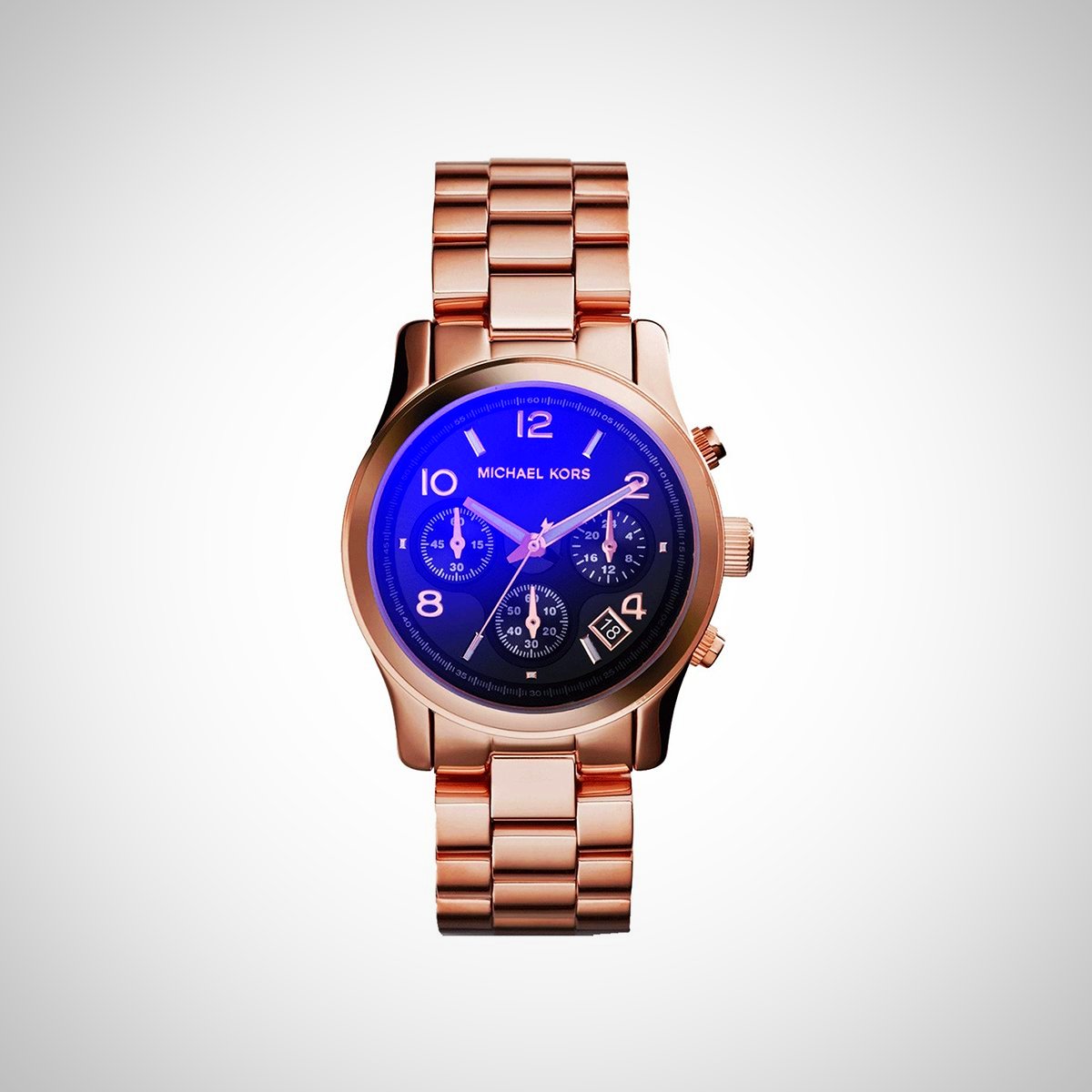 michael kors iridescent watch