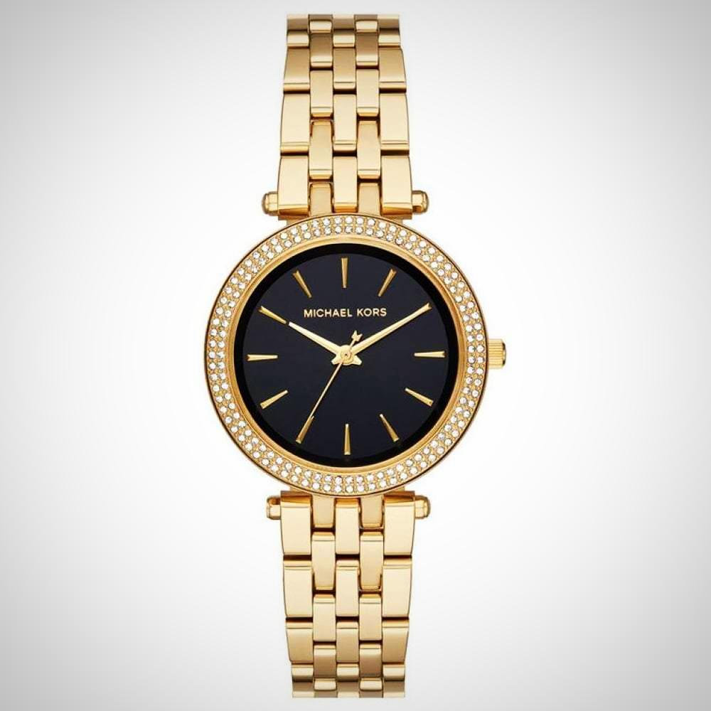 michael kors black dial