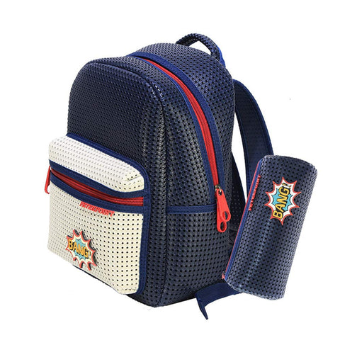 navy blue school bag