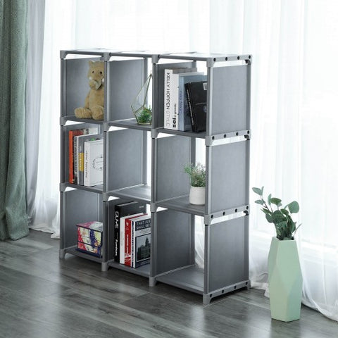 Kanstar 9 Cube Diy Cube Storage Shelves Open Bookshelf Closet Organize