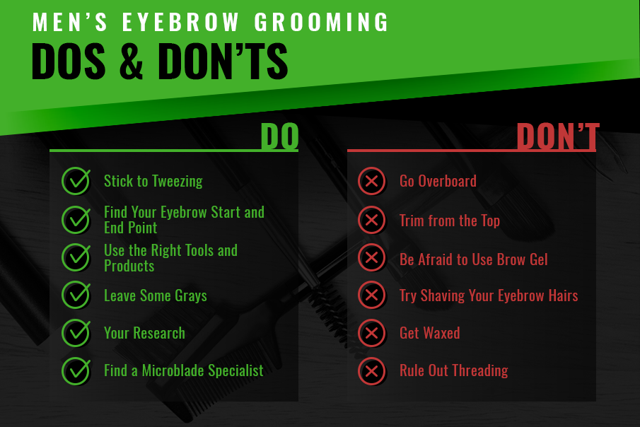 eyebrow grooming dos and donts