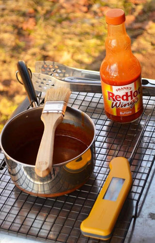 Grilling Buffalo Wings