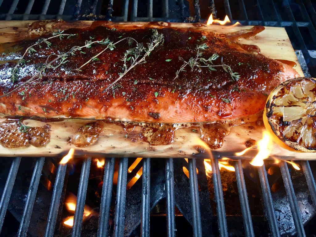 Cedar Planked Salmon