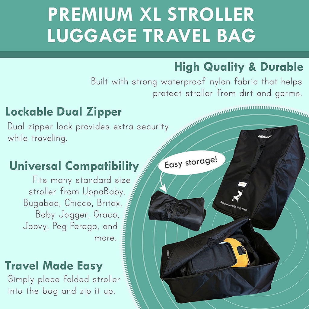 extra large stroller travel bag