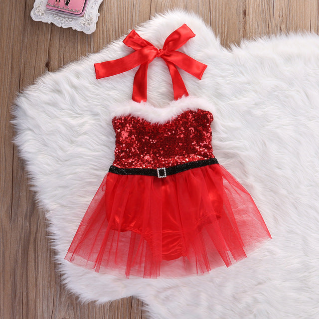 newborn santa dress