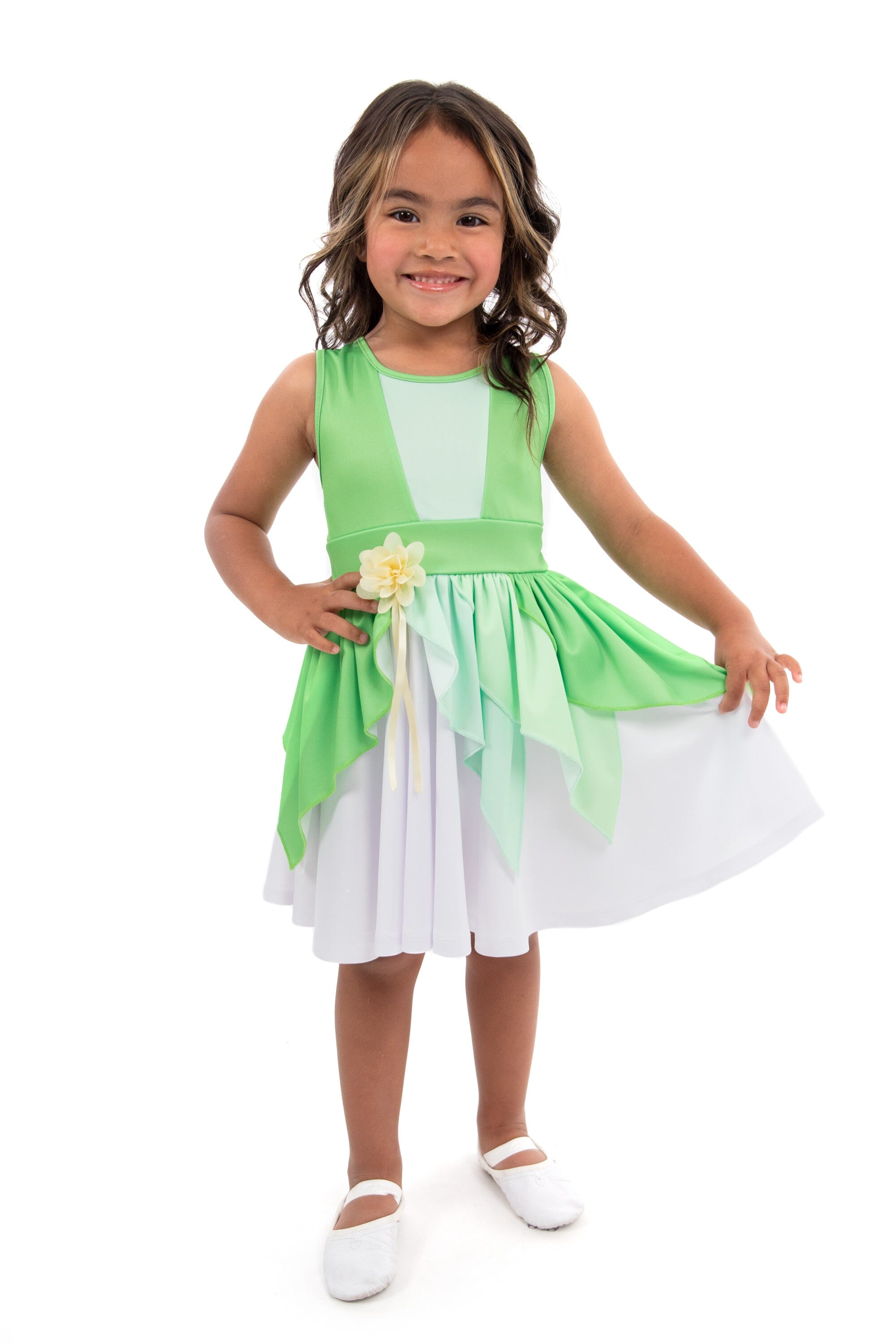 Lily Pad Twirl Dress - Little Adventures product image