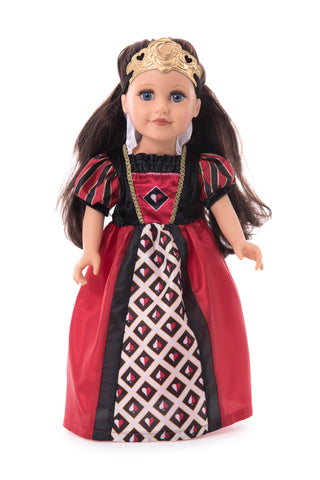 Alice in Wonderland Dress with Headband for Dolls-ALCDOL-M