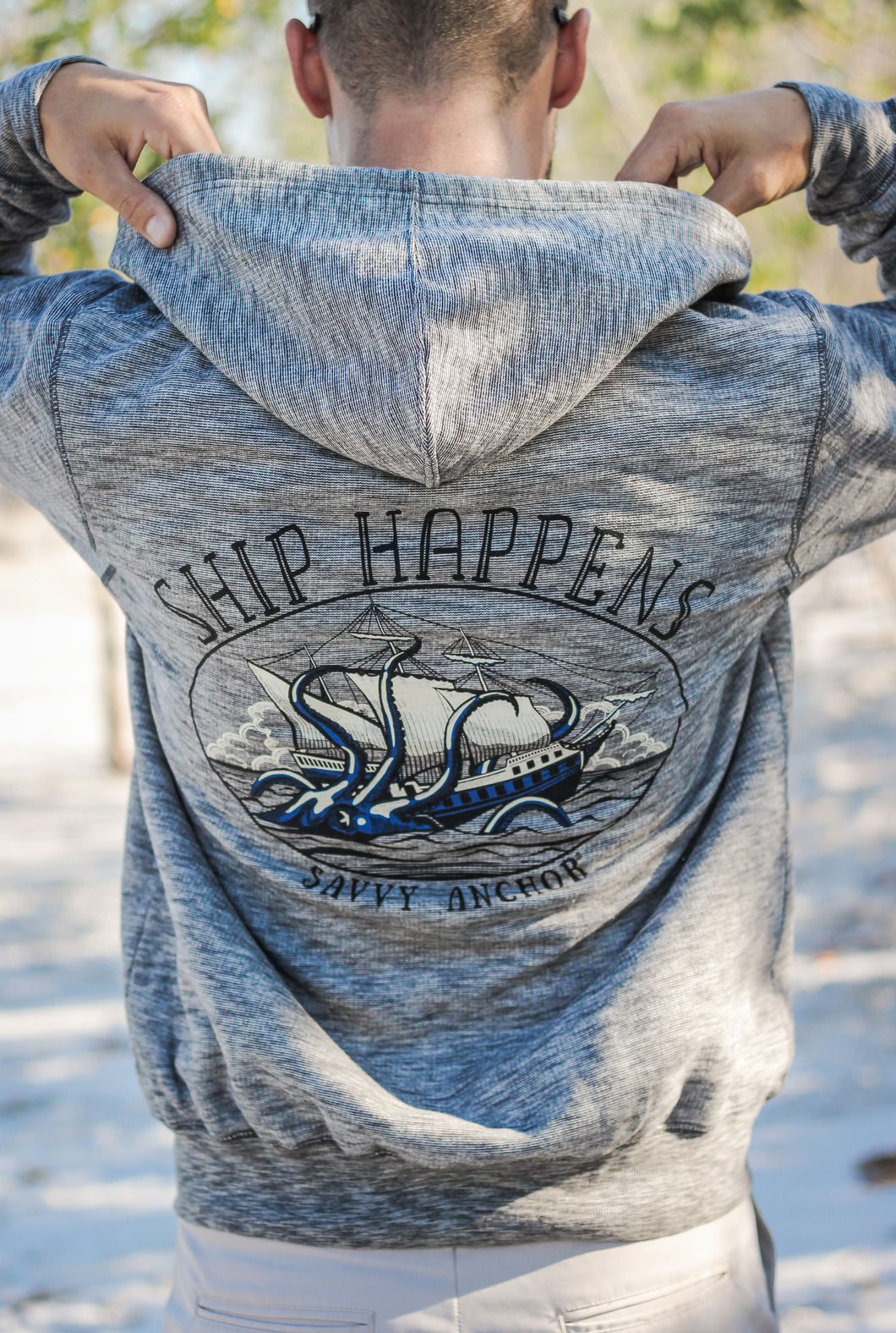 Jared Full Zip Hoodie - Ship Happens - The Savvy Anchor