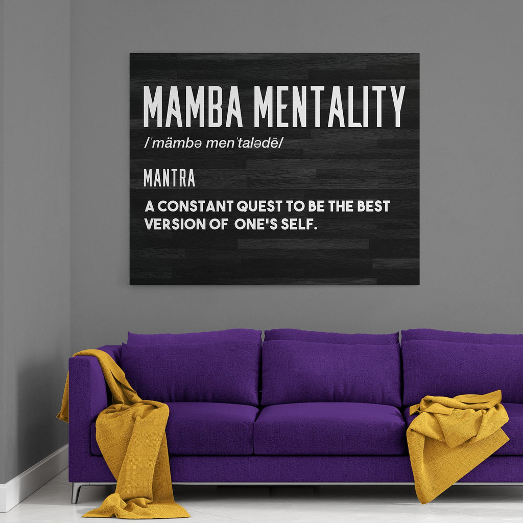 Home Décor Mamba Mentality Definition Best Quotes Home Wall Decor