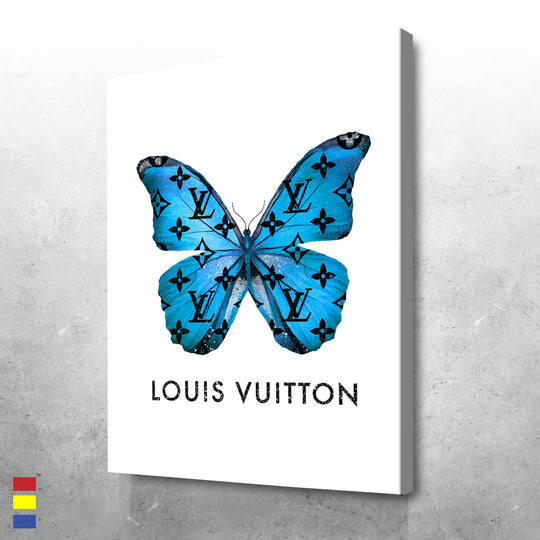 LV Supreme Blue Neon – Canvas Cultures