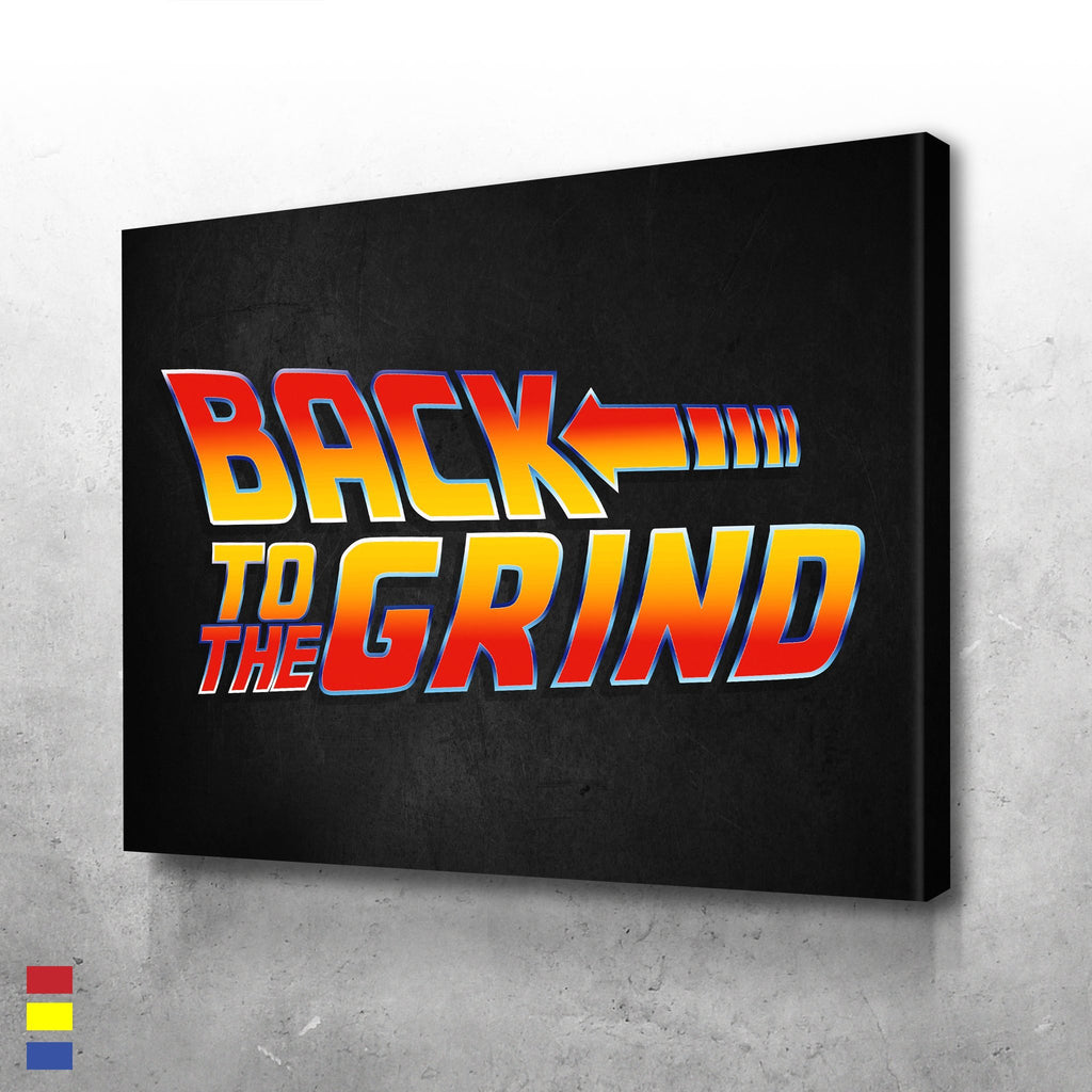 Back To The Grind Canvas Cultures