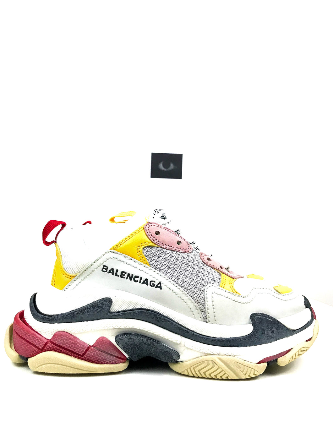 balenciaga yellow pink