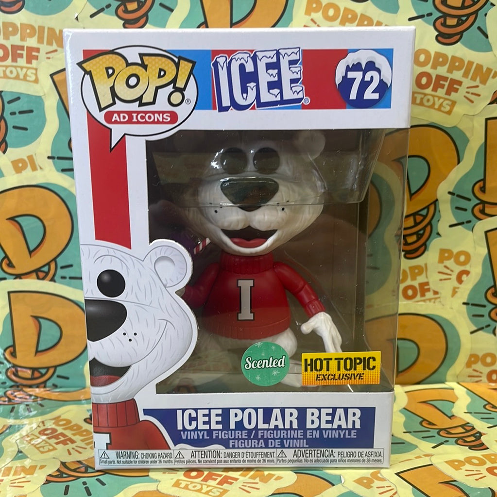 Pop Ad Icons Icee Icee Polar Bear Scented Hot Topic Exclusive 7 Poppin Off Toys 2027