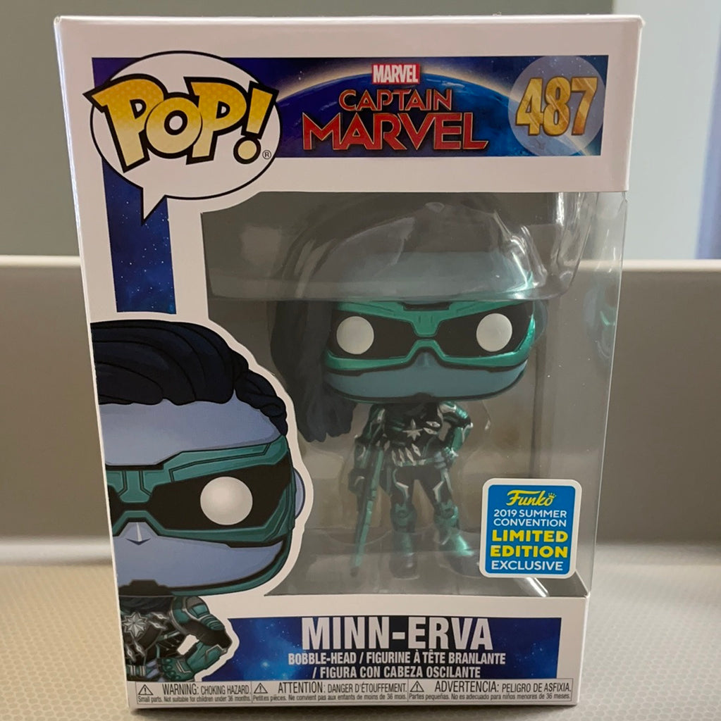 Pop! Marvel: Captain Marvel - Minn-Erva (Summer) – Poppin' Off Toys