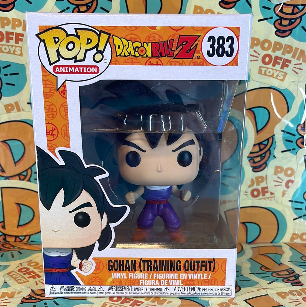 Pop! Animation: DBZ -Gohan (Training Outfit) 383 – Poppin' Off Toys