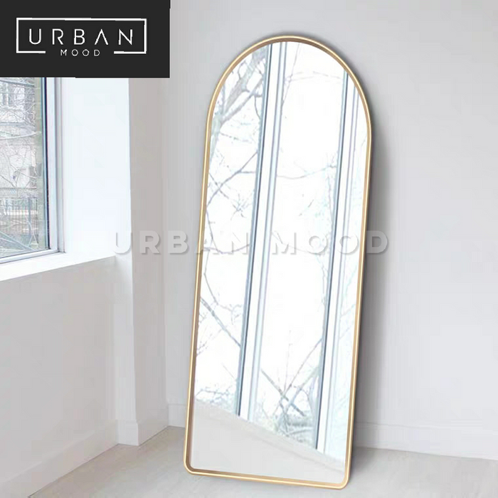 EVELYN Arch Window Full Length Mirror